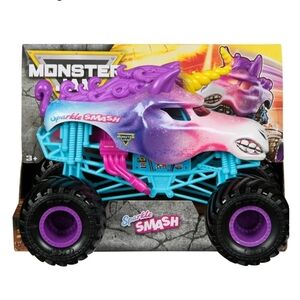 Monster Jam Sparkle Smash Die-Cast Monster Truck